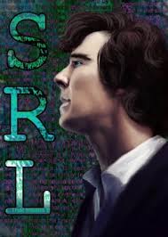 Фанарт с персонажем Шерлок Холмс