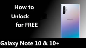 Before getting into this, you should know that unlocky is safe and free to use, will not damage your mobile device or avoid your warranty. How To Unlock Samsung Galaxy Note 10 Note 10 Plus Free Youtube
