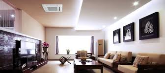 Ductless Ceiling Cassette In Livingroom Ceiling Design Living Room Luxury Master Bedroom Design Ceiling Design