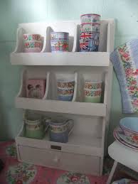 25 Antik Weisses Holzregal