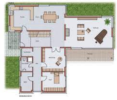 erdgeschoss villa haus grundriss haus bauen grundriss
