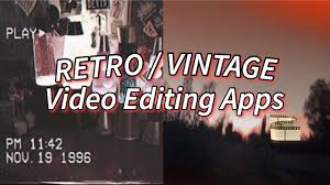 Our vhs camcorder app installed on all @apple iphones in the apple retail store in glendale, ca. Retro Video Editing Apps Mostly Unpopular Vintage Youtube