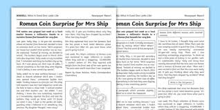 How to write a news article. Wagoll Newspaper Report Writing Sample Teacher Made