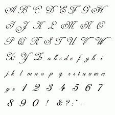 Maybe you would like to learn more about one of these? Fancy Handwriting Styles Cursive Writing Different Types Of Pertaining To Fancy Letter Stencils Printables Free Printable Letter Stencils Types Of Handwriting