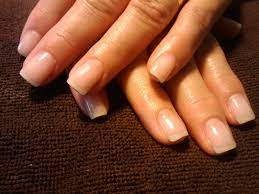 Pin By Mel On Makeup Nails Natural Looking Acrylic Nails Gel Overlay Nails Hard Gel Nails