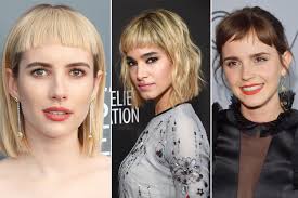 Deze pony mag zelfs je wimpers raken. Pony Frisur Im Makeover Brav War Gestern Vogue Germany