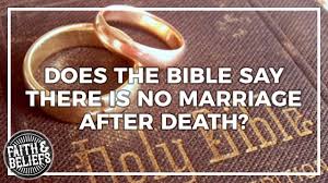 God urges you to love one another above all else, as he has loved you. Does The Bible Say There Is No Marriage After Death Saints Unscripted