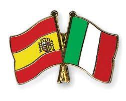 Esˈpaɲa, amtlich königreich spanien, spanisch reino de españa . Flaggen Und Fahnen Pins Spanien Italien