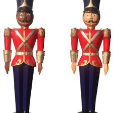 Wood christmas nutcracker figures soldier toy party outdoor yard decor. Toy Soldiers Barrango Mfg Fiberglass Toy Soldiers