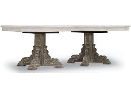 If you have your own custom dining table top our iron dining table bases and legs are perfect for you if your looking for something strong, stable, and stylish. Hooker Furniture Dining Room Rectangle Dining Table Base 5701 75003