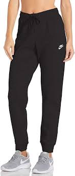 Amazon Com Nike Women S Nsw Tight Fleece Varsity Birch Heather White Mattelic Silver Medium Clothing Nike Women Gym Men Heather White