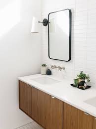 Since it has a touch of the classic and minimalist design, you have greater flexibility when it comes to your current interior design settings or the future ones. Mid Century Modern Bathroom Vanity You Ll Love In 2021 Visualhunt
