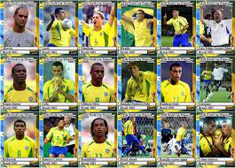 Brazil 2002 Brazil Team Rivaldo World Cup