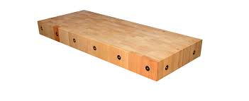 You know to reinforce the wood? Nella Maple Wood Butchers Block 6ft Nella Online