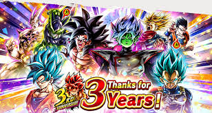 #1 friend code or qr data (4,abc,###) Thanks For 3 Years Dragon Ball Legends 3rd Anniversary Dragon Ball Legends Dbz Space