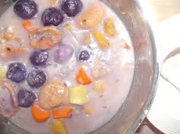 Substitute For Ripe Jackfruit Langka Or Nangka And How To Make Purple Yam Mochi Ube Bilo Bilo Ripe Jackfruit Asian Desserts Jackfruit