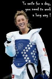 Appearing on itv's 'lorraine', she… Jade Jones Taekwondo To Smile For A Day You Need To Work Olympic Taekwondo Taekwondo Jade Jones Taekwondo