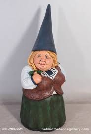 Sunnydaze garden gnome isabella the female lawn statue, outdoor yard ornament, 8. Female Gnome Statue Female Gnome Fiberglass 100100h 199 99 Behind The Fence Statues Gallery Behind The Fence Statues Gallery