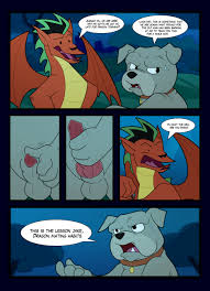 Dragon Lessons gay furry comic - Gay Furry Comics