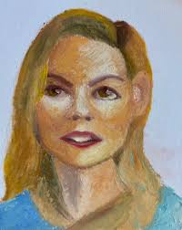 Have a great weekend y'all! Laid-back Afternoon 8”x10” (20x25 cm) palette  knife painting