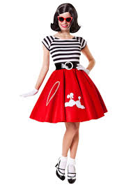 50s poodle skirt hair and makeup