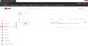 Is your content not showing on reddit? I Spent An Hour Uploading My Video And Verified My Account Now This Thing Showed Up What Do I Do Do I Need To Re Upload My Video Youtube Said I Need To