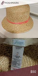Jacadi Straw Hat With Pink Ribbon Pink Ribbon Straw Hat Jacadi