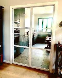 L Atelier Bystefano On Instagram Fabrication Et Installation De Cette Double Porte A Galandage Sur Chassis Scrigno 140 Porte Galandage Double Porte Atelier