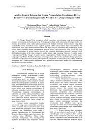 Maybe you would like to learn more about one of these? Review Jurnal Manajemen K3l Proyek Halaman 1 Kompasiana Com