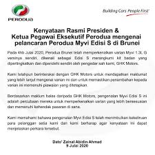 He is also witty, owns the gift for gab, and savors the limelight. Perodua On Twitter Official Statement From Our President And Ceo Of Perodua Ybhg Dato Zainal Abidin Ahmad Perodua