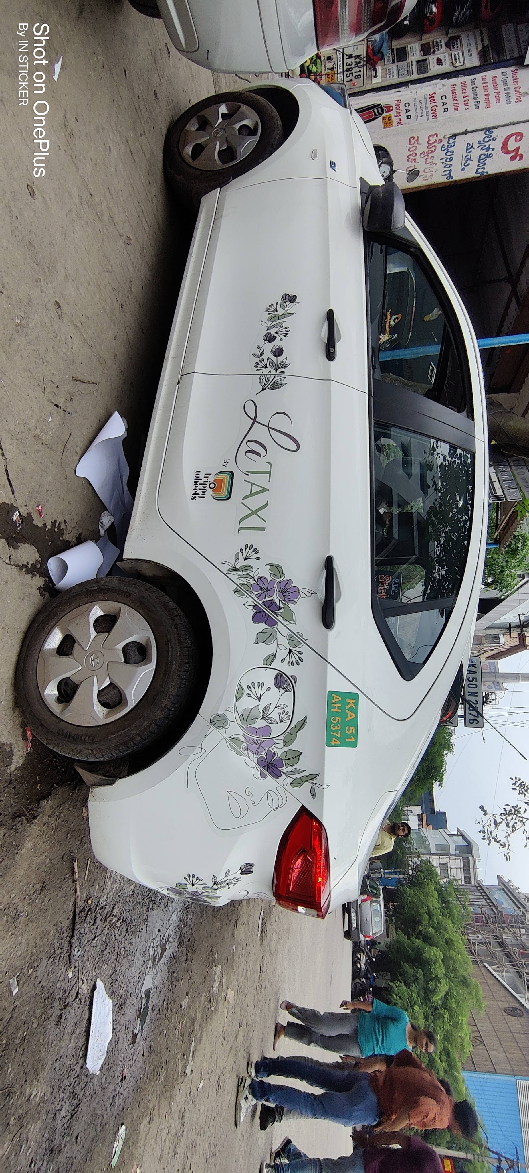 Vehicle branding vinyl sticker product image