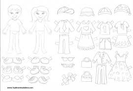 Who knew there were so many different ways to have fun with paper. Printable Paper Dolls To Color Worksheets 99worksheets