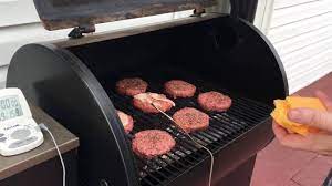 How To Cook Hamburgers On A Traeger Without Flipping Them How To Cook Hamburgers Traeger Cooking Traeger Grill Recipes