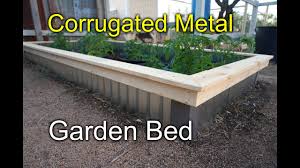 Corrugated Raised Beds For My Garden New Style Youtube