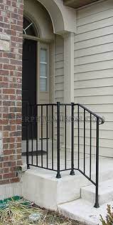 Turned columns like those below are quite common. Perpetua Iron Simple Railing Page 2