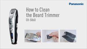 Separate the blade from the main body of the clipper. How To Clean And Maintenance Er Sb60 Panasonic Premium Beard Trimmer Channel Panasonic Panasonic Video Portal