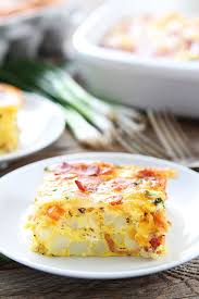 If you learn to make a simple egg bake, you can always add to it with your. Bacon Potato And Egg Casserole