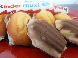 Madeleines Au Kinder Recette Recette Madeleine Recette Recettes De Cuisine