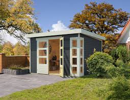 Karibu 19 mm flachdach gartenhaus trundholm 1 | pergola …. Karibu Gartenhaus Aufbau Video