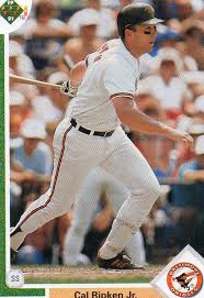 Was 20 years old when he broke into the big leagues on august 10, 1981, with the baltimore orioles. Cal Ripken Jr 1991 Upper Deck 30 Year Old Cardboard