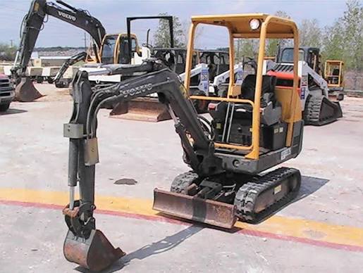 Volvo EC15 Mini Excavator