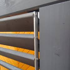 Sichtschutz Mit Verstellbaren Lamellen Sichtschutz Sichtschutz Lamellen Windschutz Terrasse