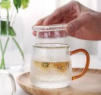 Amazon.com | Tea Cup，Coffee Mug，320ml Glass Tea Cup Heat ...