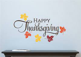 Happy thanksgiving wall decor, thanksgiving day, pumpkin, leaves. Home Decor Thanksgiving Fall Harvest Wall Sticker Vinyl Decal Stickers