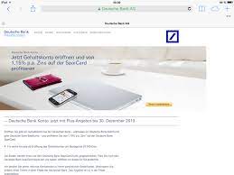 Third party websites are not owned or controlled by deutsche bank and its content is not sponsored, endorsed or approved by deutsche bank. Deutsche Bank De Auf Dem Ipad Design Tagebuch