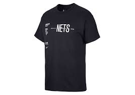Top to bottom, the fabric is crisp and light with a comfortable mesh lining and a relaxed feel—perfect on game night. Nike Nba Brooklyn Nets World Courtside Tee Black Price 37 50 Basketzone Net