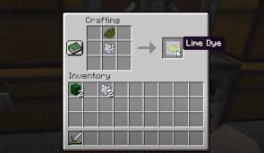 What do you think of this idea? How To Make A Lime Dye Minecraft Recipe