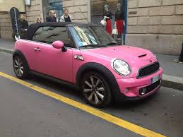 Madi Harward Hahahahah Mini Cooper Convertible Pink Mini Coopers Mini Cooper