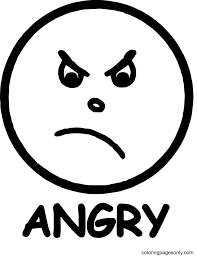 See more ideas about anger, aesthetic, words. Angry Anger Management Coloring Pages Angry Face Coloring Pages Coloring Pages For Kids And Adults