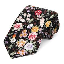 Mens cravat tie set luxury floral pattern wedding necktie with pocket square set. How To Wear A Floral Tie Tiemart Blog Tiemart Inc
